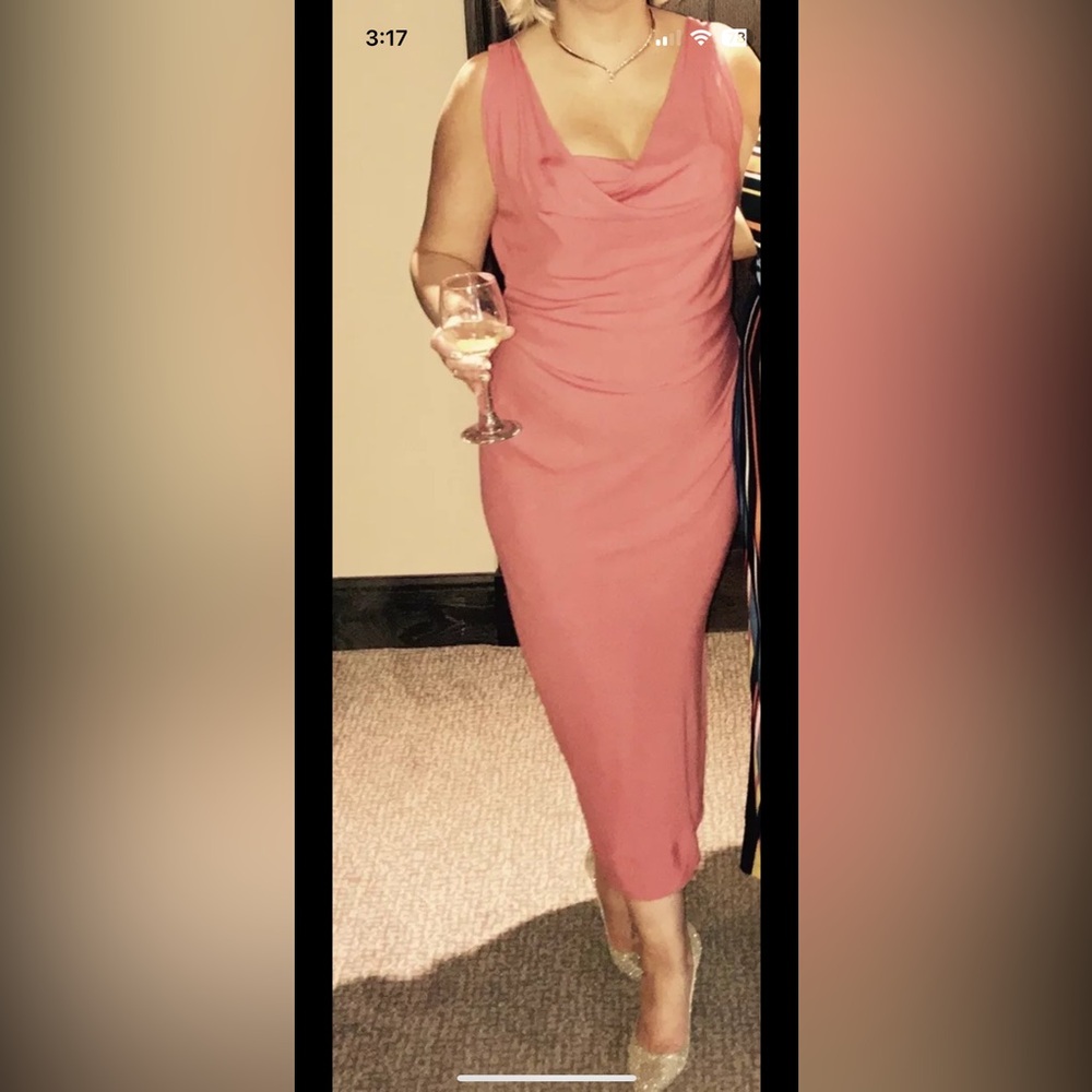 Vivienne Westwood Coral Pink Silk Dress